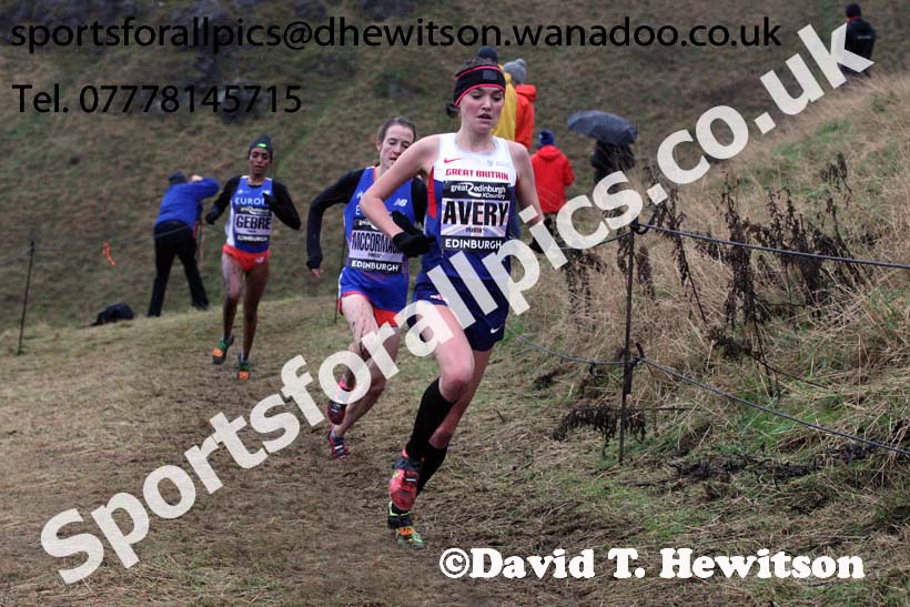 Senior womens Great Edinburgh Cross Country. Photo: David T. Hewitson/Sports for All Pics